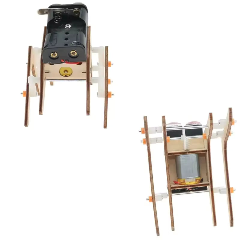 Spooky Atom Bonewalker Linkage Bot — Ages 8+